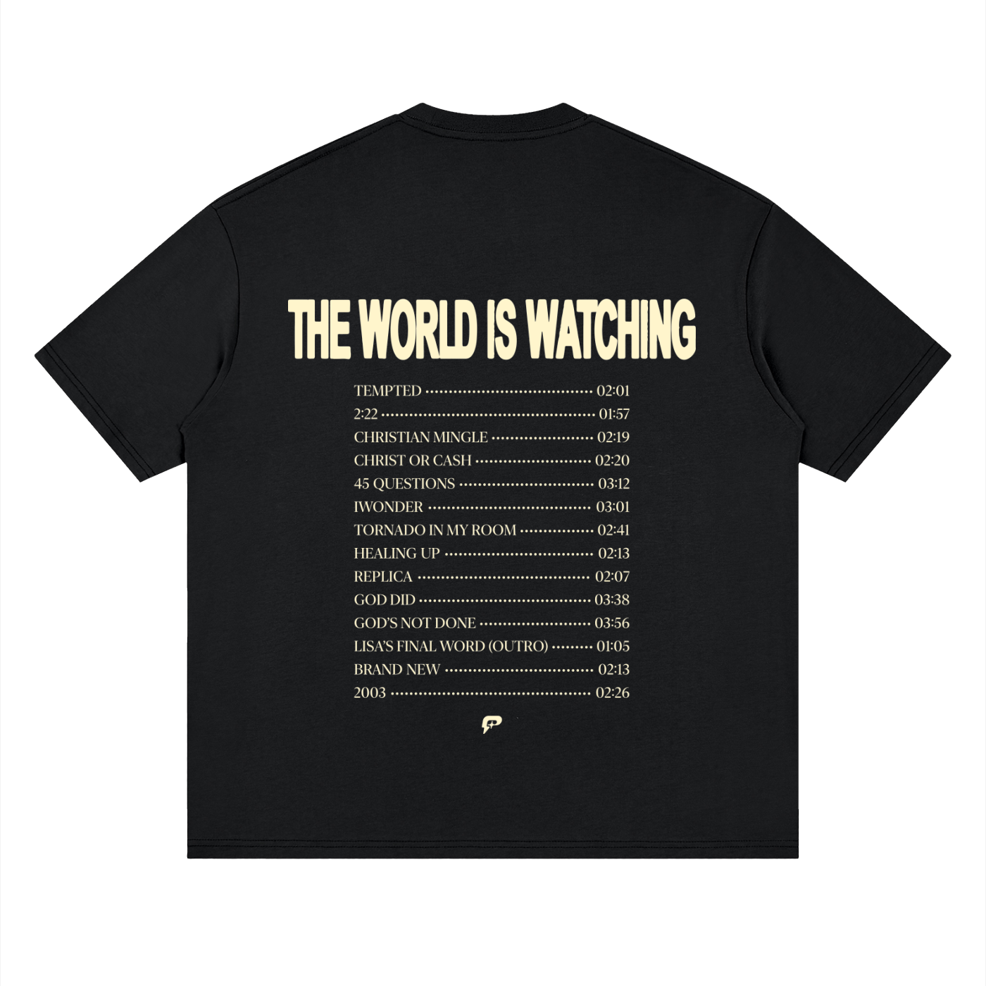 Black 'TWIW Album Tee'